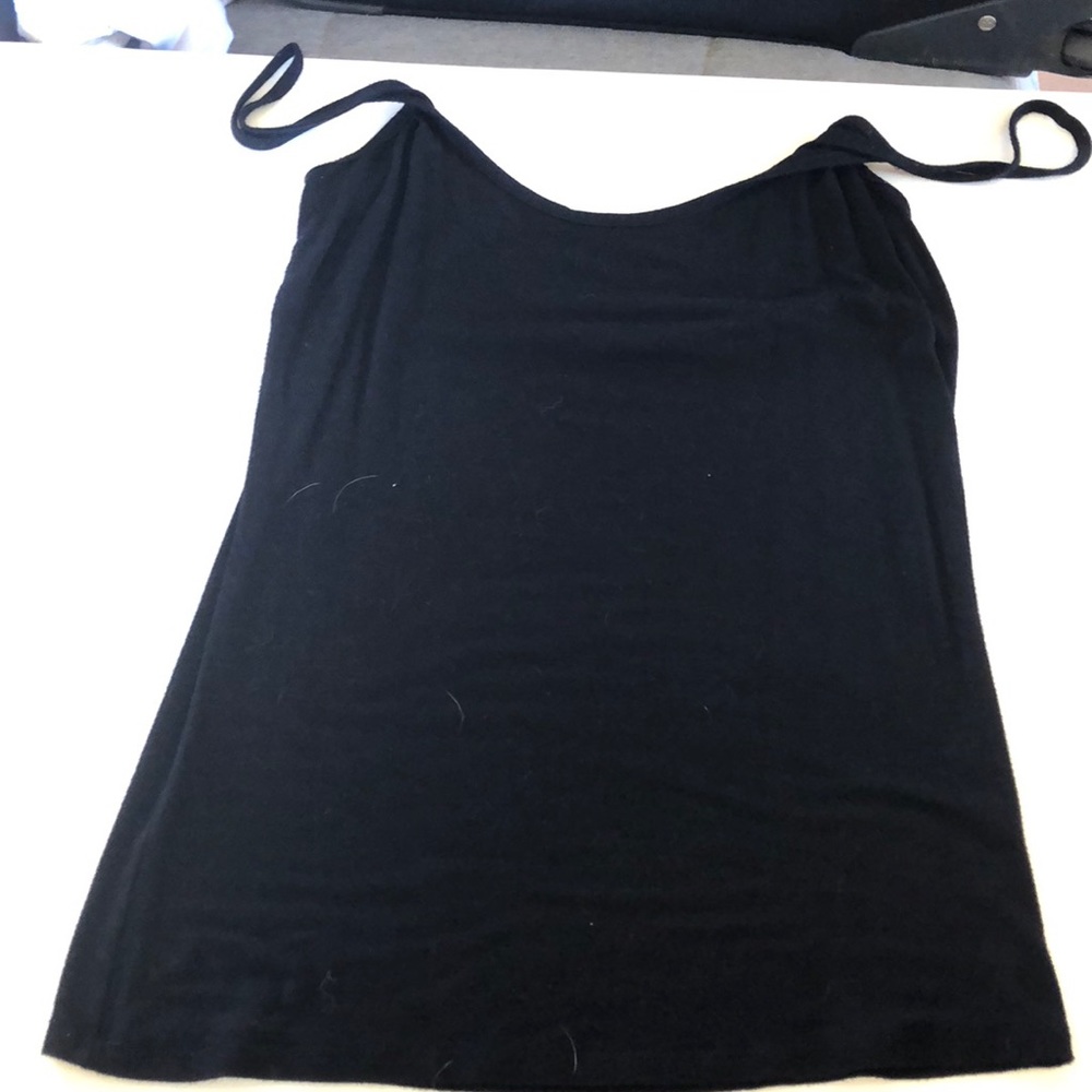 Black tank top